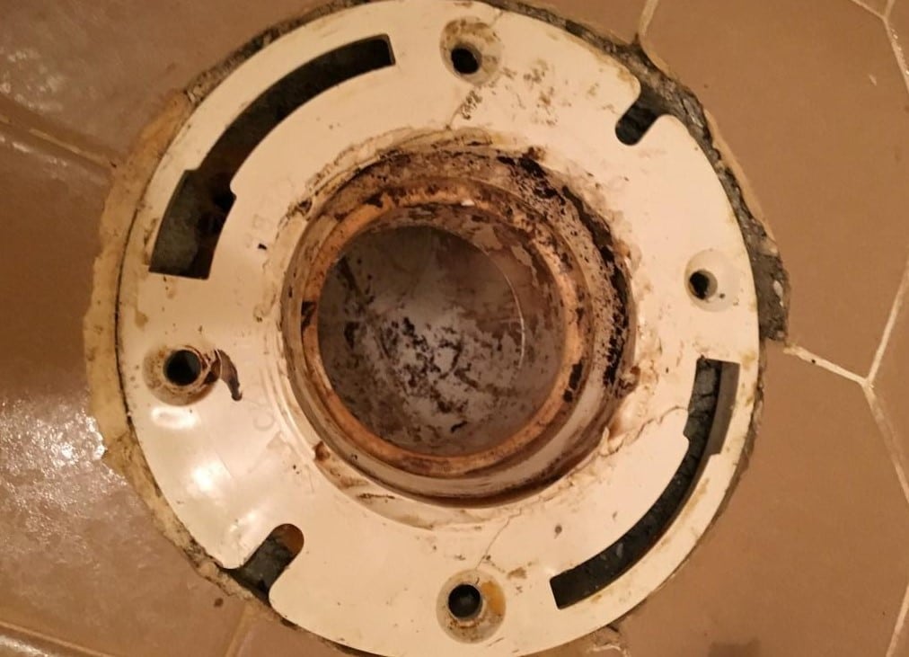 How To Replace Plastic Toilet Flange