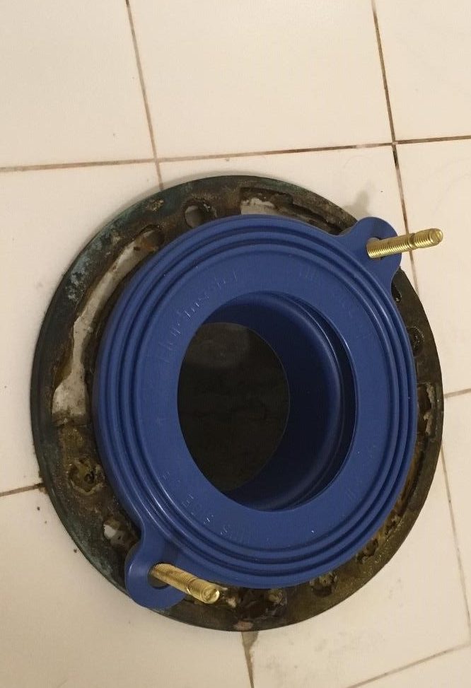 extended wax ring for toilet