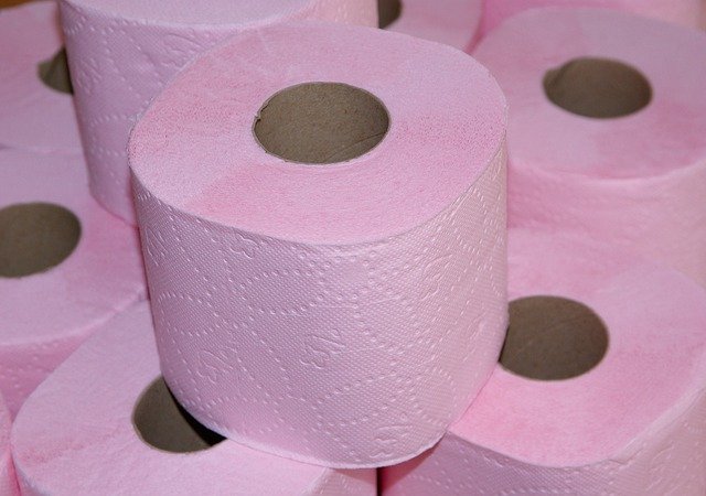 colored toilet paper history